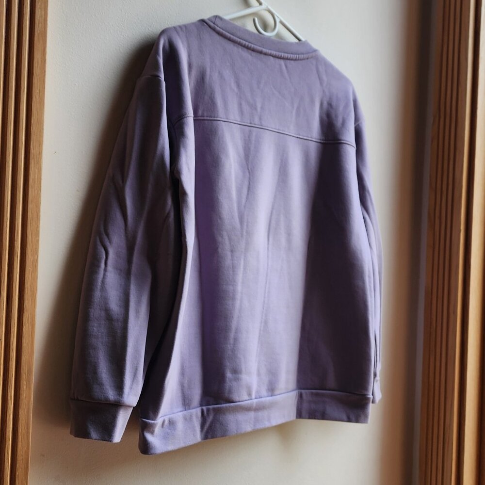 Mondetta Purple Kangaroo Pocket Sweatshirt Size Medium - Picture 13 of 16